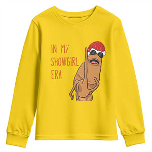 Marcus The Worm Christmas Meme Youth Sweatshirt In My Costume Era TS14 Daisy Print Your Wear