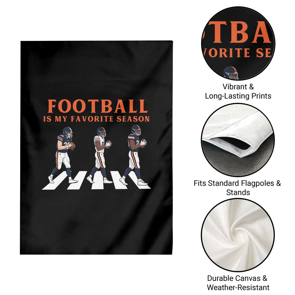 Football Is My Favorite Season Garden Flag Funny Football Lover TS14 Print Your Wear