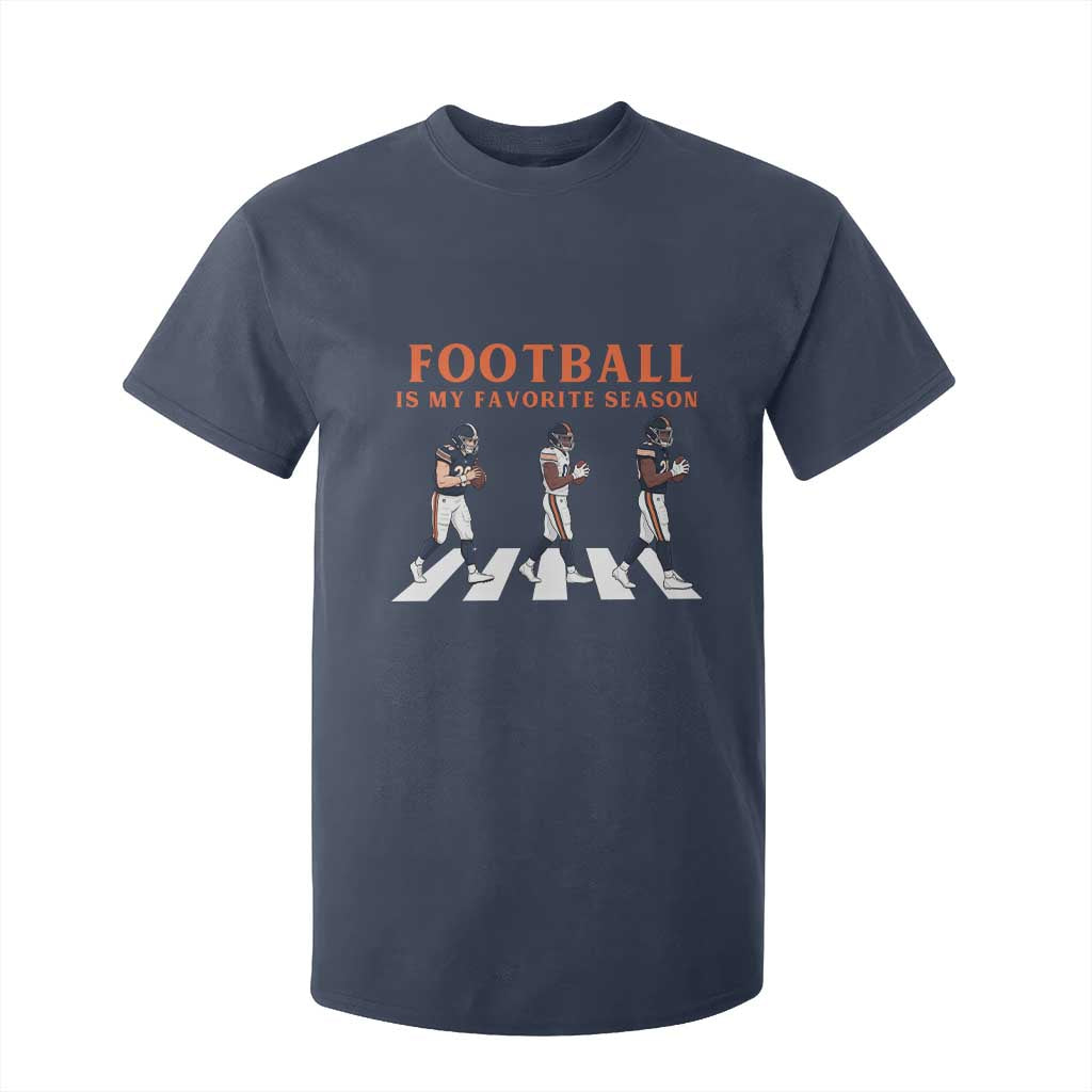 Football Is My Favorite Season T Shirt For Kid Funny Football Lover TS14 Navy Print Your Wear