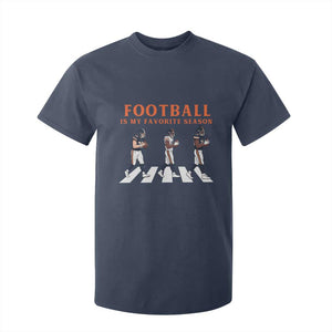Football Is My Favorite Season T Shirt For Kid Funny Football Lover TS14 Navy Print Your Wear