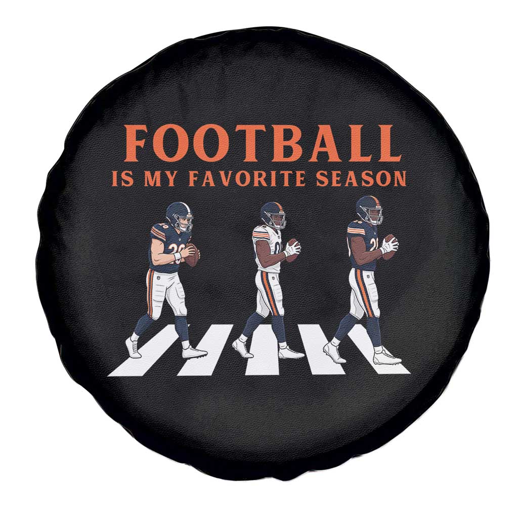 Football Is My Favorite Season Spare Tire Cover Funny Football Lover TS14 Print Your Wear