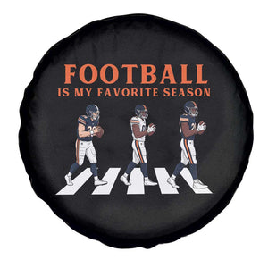 Football Is My Favorite Season Spare Tire Cover Funny Football Lover TS14 Print Your Wear