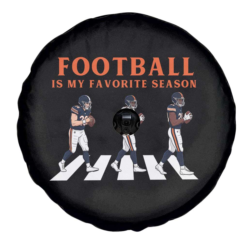 Football Is My Favorite Season Spare Tire Cover Funny Football Lover TS14 Print Your Wear