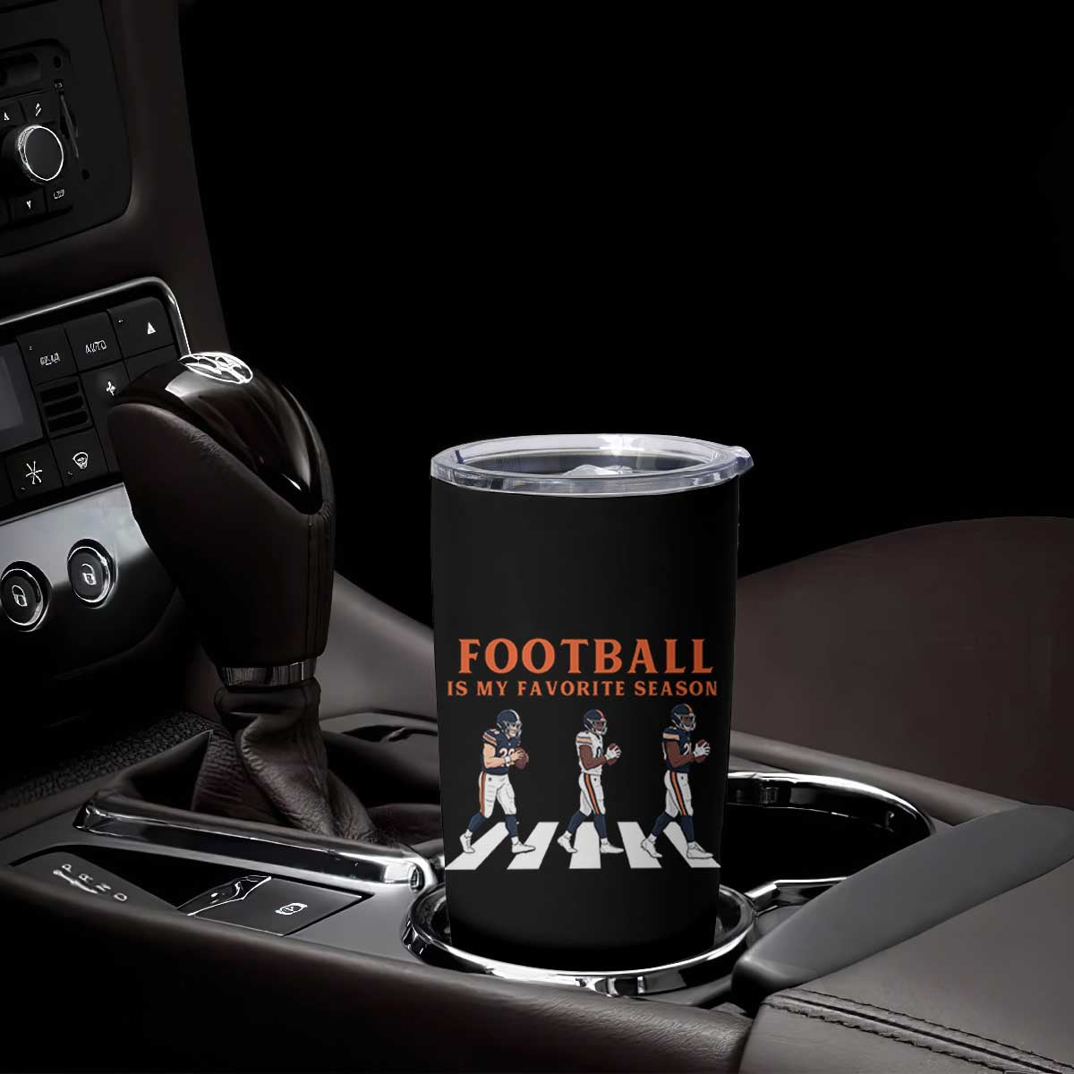 Football Is My Favorite Season Tumbler Cup Funny Football Lover TS14 Print Your Wear