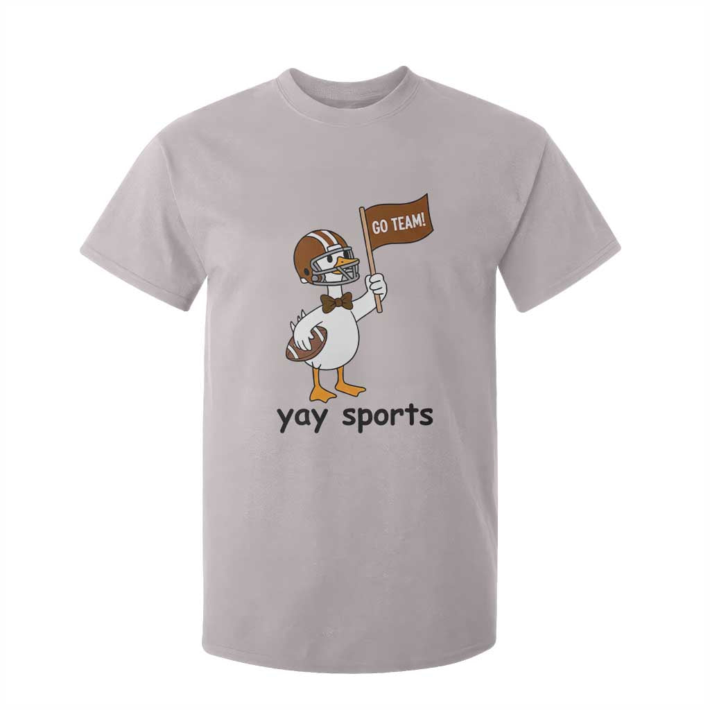 Silly Goose Football T Shirt For Kid Yays Sport TS14 Ice Gray Print Your Wear