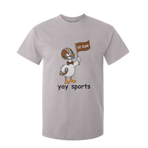 Silly Goose Football T Shirt For Kid Yays Sport TS14 Ice Gray Print Your Wear