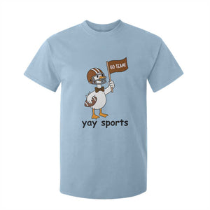 Silly Goose Football T Shirt For Kid Yays Sport TS14 Light Blue Print Your Wear
