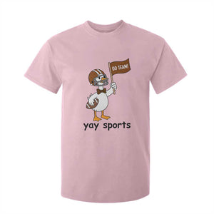 Silly Goose Football T Shirt For Kid Yays Sport TS14 Light Pink Print Your Wear