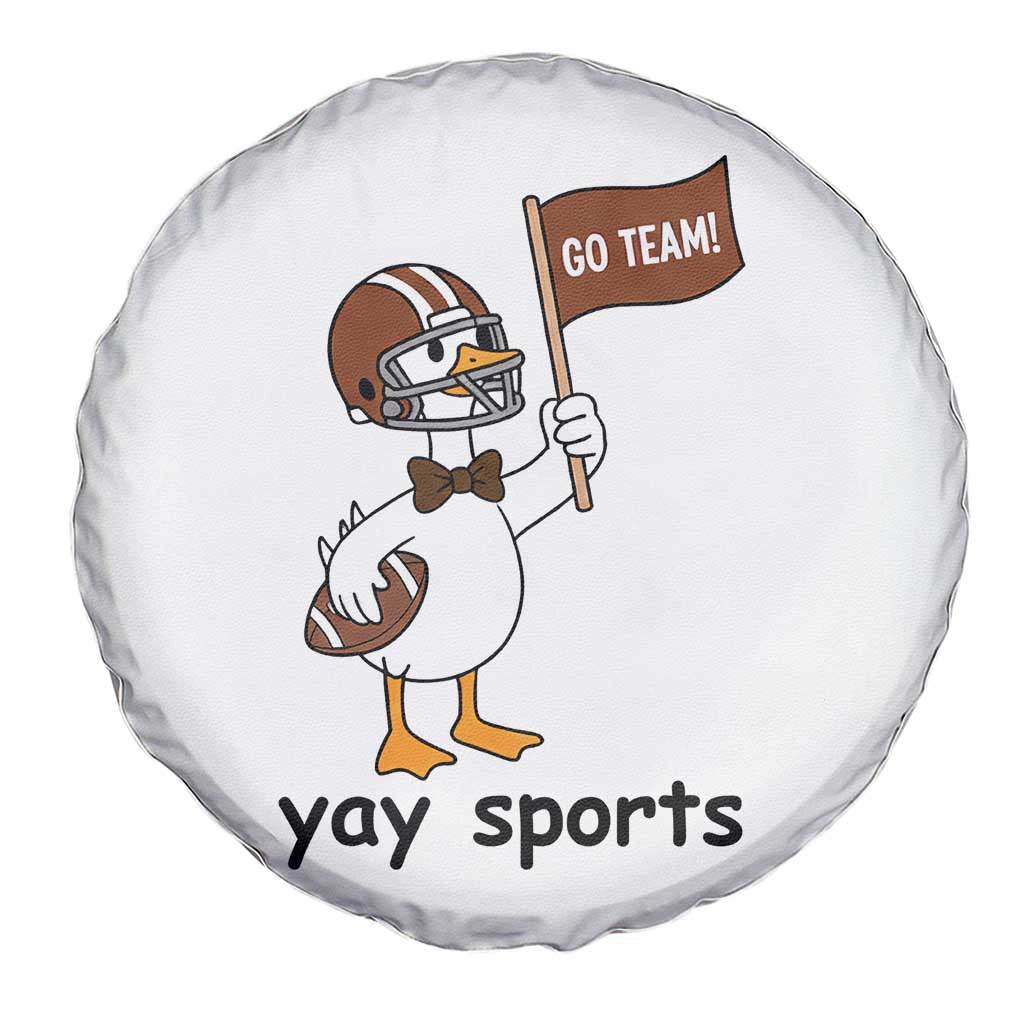 Silly Goose Football Spare Tire Cover Yays Sport TS14 Print Your Wear