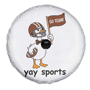 Silly Goose Football Spare Tire Cover Yays Sport TS14 Print Your Wear