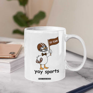 Silly Goose Football Coffee Mug Yays Sport TS14 Print Your Wear
