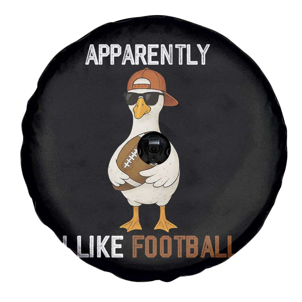 Funny Goose Football Spare Tire Cover Apparently I Like Football TS14 Print Your Wear