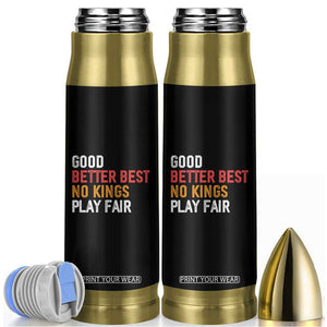 Good Better Best Chicago Pro Football Mantra Bullet Tumbler No Kings Protest Stop Sign TS14 Black Print Your Wear