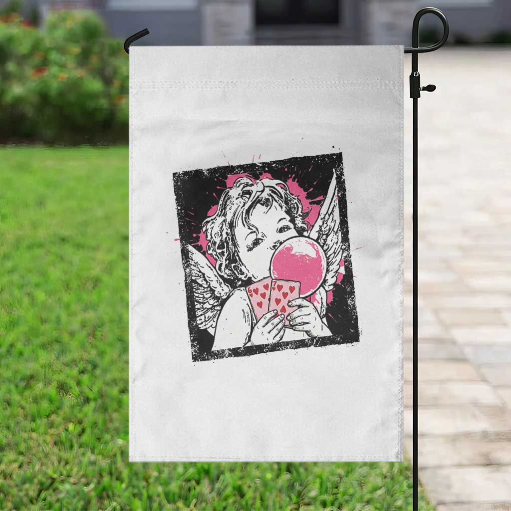 Funny 67 Valentines Garden Flag Cupid Playing Cards Six Seven TS14 Print Your Wear
