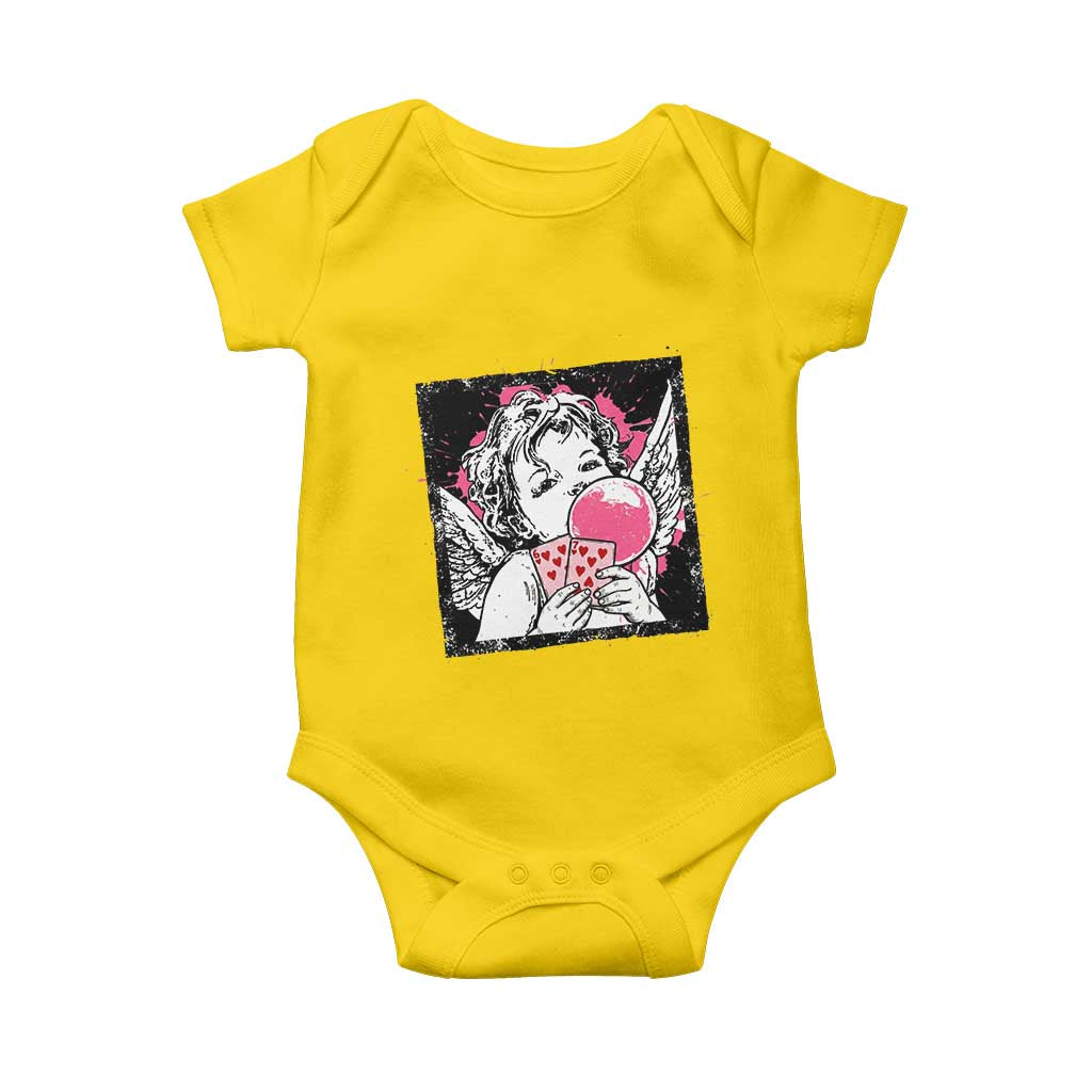 Funny 67 Valentines Baby Onesie Cupid Playing Cards Six Seven TS14 Daisy Print Your Wear