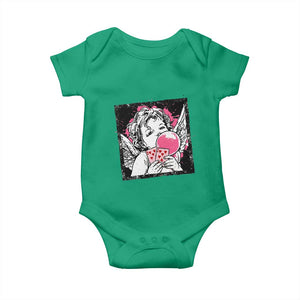 Funny 67 Valentines Baby Onesie Cupid Playing Cards Six Seven TS14 Irish Green Print Your Wear