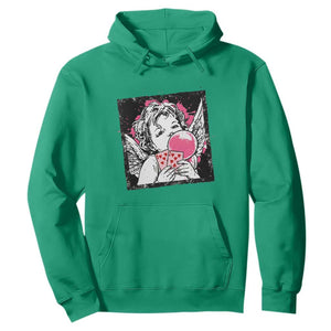 Funny 67 Valentines Hoodie Cupid Playing Cards Six Seven TS14 Irish Green Print Your Wear