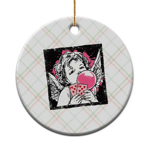 Funny 67 Valentines Ceramic Ornament Cupid Playing Cards Six Seven TS14 1pc Christmas Plaid Print Your Wear
