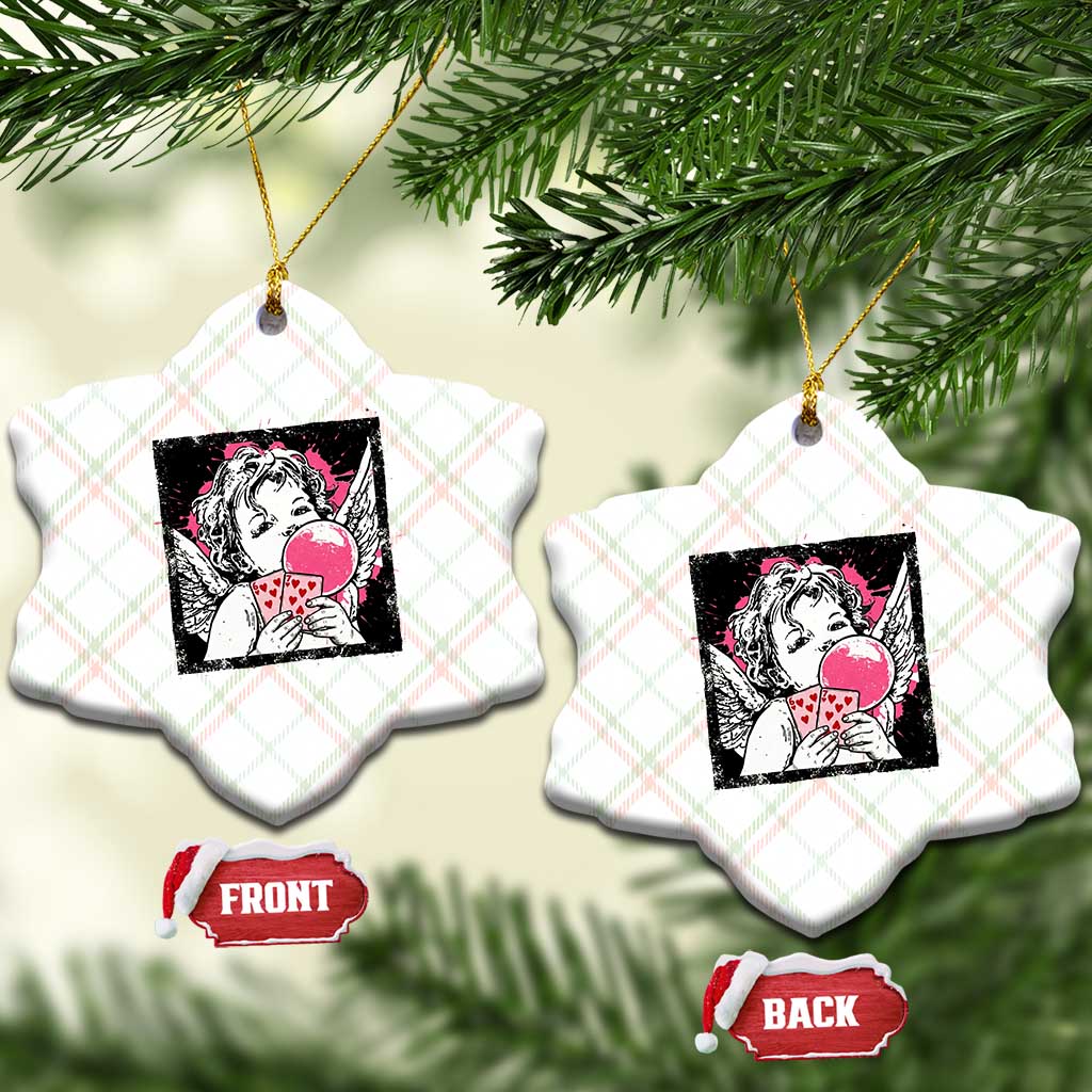 Funny 67 Valentines Ceramic Ornament Cupid Playing Cards Six Seven TS14 Print Your Wear