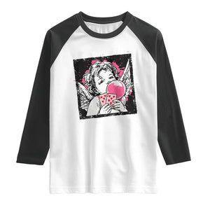 Funny 67 Valentines Raglan Shirt Cupid Playing Cards Six Seven TS14 White Black Print Your Wear