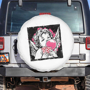Funny 67 Valentines Spare Tire Cover Cupid Playing Cards Six Seven TS14 No hole White Print Your Wear