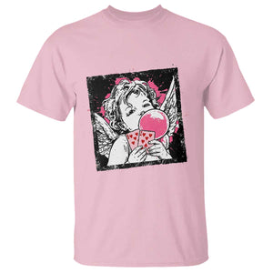 Funny 67 Valentines T Shirt Cupid Playing Cards Six Seven TS14 Light Pink Print Your Wear