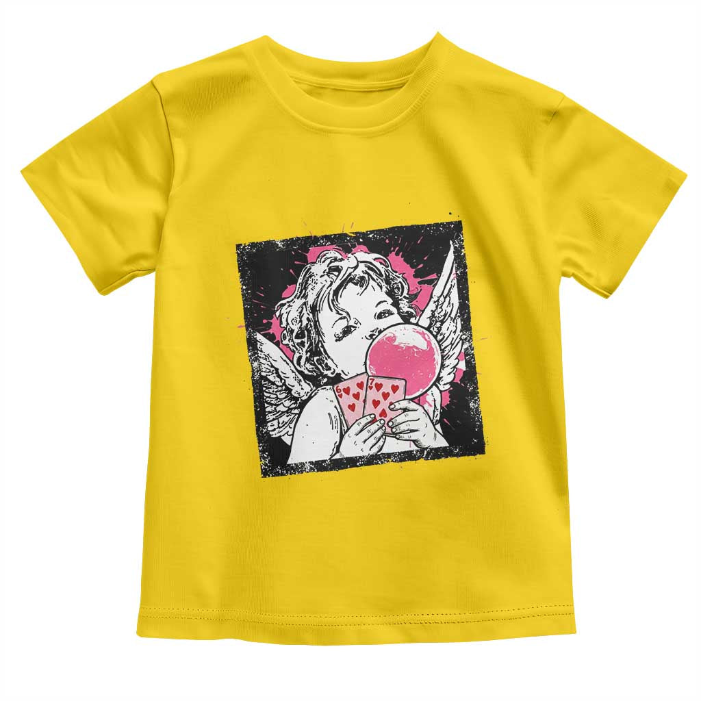 Funny 67 Valentines Toddler T Shirt Cupid Playing Cards Six Seven TS14 Daisy Print Your Wear