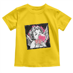 Funny 67 Valentines Toddler T Shirt Cupid Playing Cards Six Seven TS14 Daisy Print Your Wear