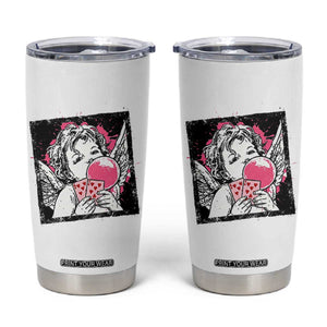 Funny 67 Valentines Tumbler Cup Cupid Playing Cards Six Seven TS14 White Print Your Wear