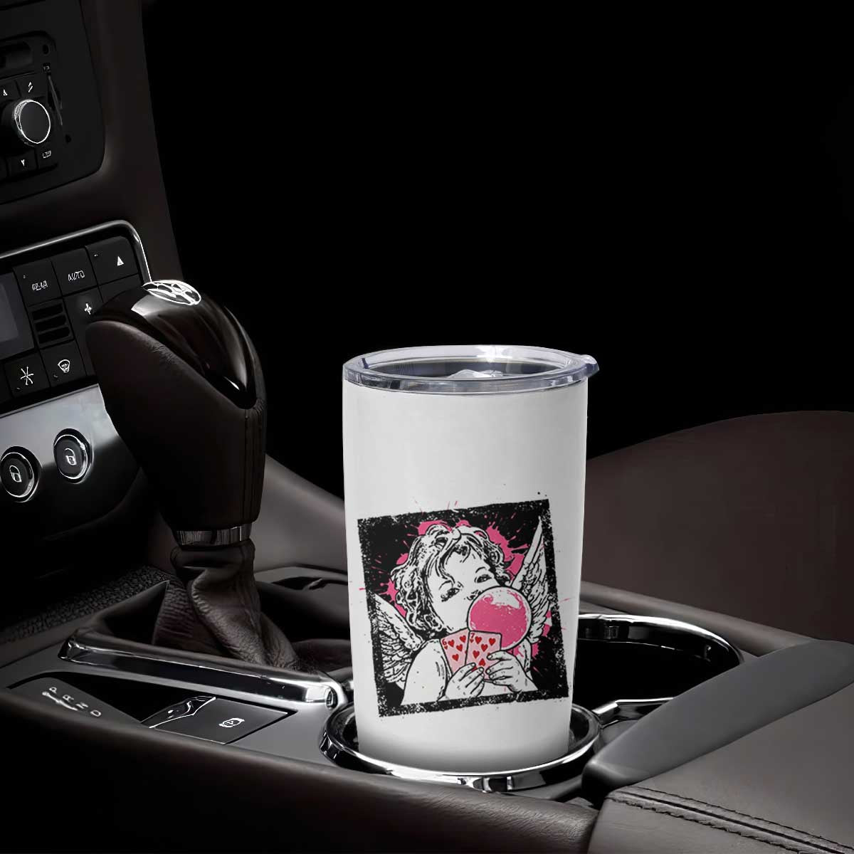 Funny 67 Valentines Tumbler Cup Cupid Playing Cards Six Seven TS14 Print Your Wear
