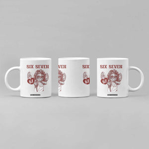 67 Valetines Meme Coffee Mug Funny Six Seven Valentines Day Heart TS14 Print Your Wear