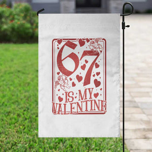 67 Valentines Playing Card Garden Flag Funny Six Seven Relationship Meme TS14 Print Your Wear