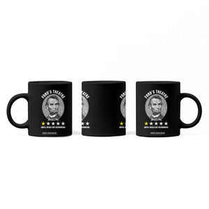 Abraham Lincoln History Teacher Coffee Mug Ford's Theatre Awful Would Not Recommend TS14 Print Your Wear