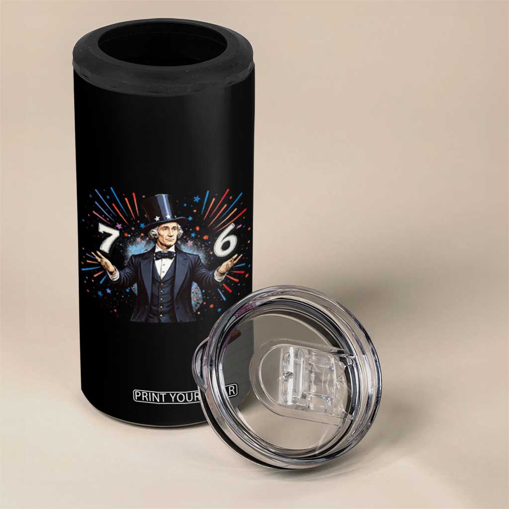Abraham Lincoln Quote 4 in 1 Can Cooler Tumbler American History Presidents Day TS14 Print Your Wear