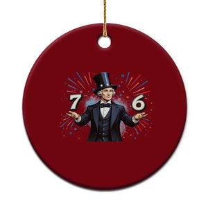 Abraham Lincoln Quote Ceramic Ornament American History Presidents Day TS14 1pc Red Print Your Wear