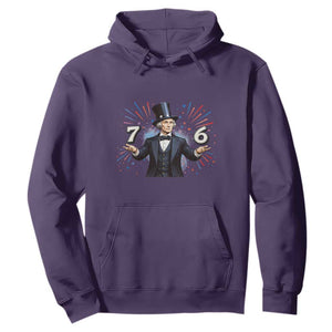 Abraham Lincoln Quote Hoodie American History Presidents Day TS14 Purple Print Your Wear