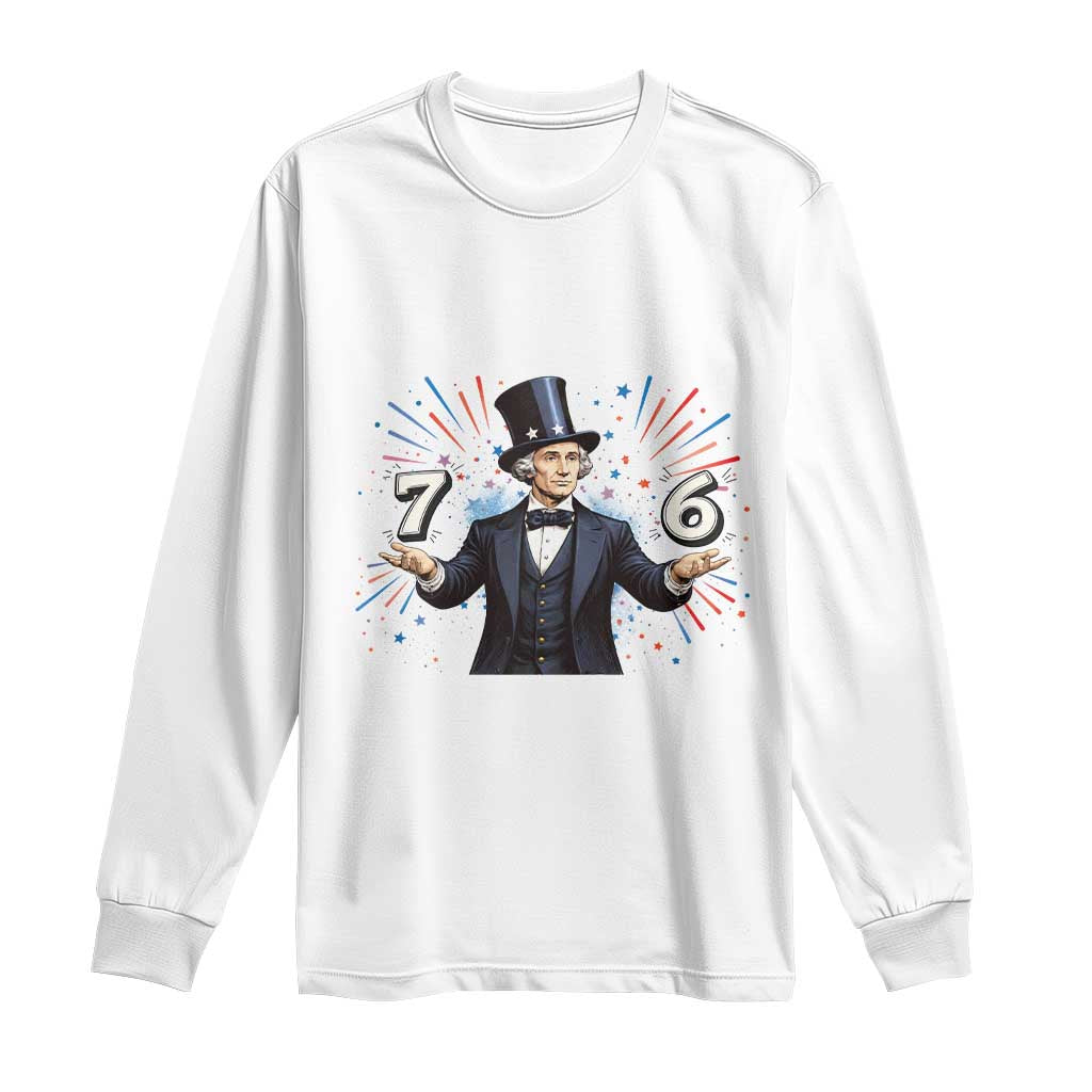 Abraham Lincoln Quote Long Sleeve Shirt American History Presidents Day TS14 White Print Your Wear