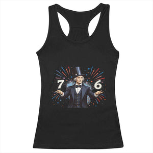 Abraham Lincoln Quote Racerback Tank Top American History Presidents Day TS14 Black Print Your Wear