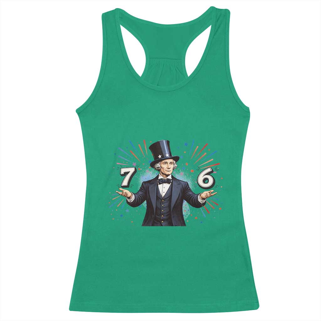 Abraham Lincoln Quote Racerback Tank Top American History Presidents Day TS14 Irish Green Print Your Wear