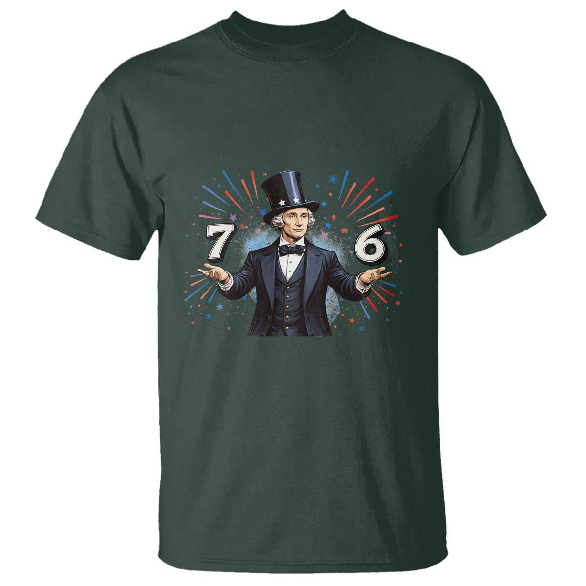 Abraham Lincoln Quote T Shirt American History Presidents Day TS14 Dark Forest Green Print Your Wear