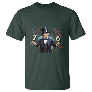 Abraham Lincoln Quote T Shirt American History Presidents Day TS14 Dark Forest Green Print Your Wear
