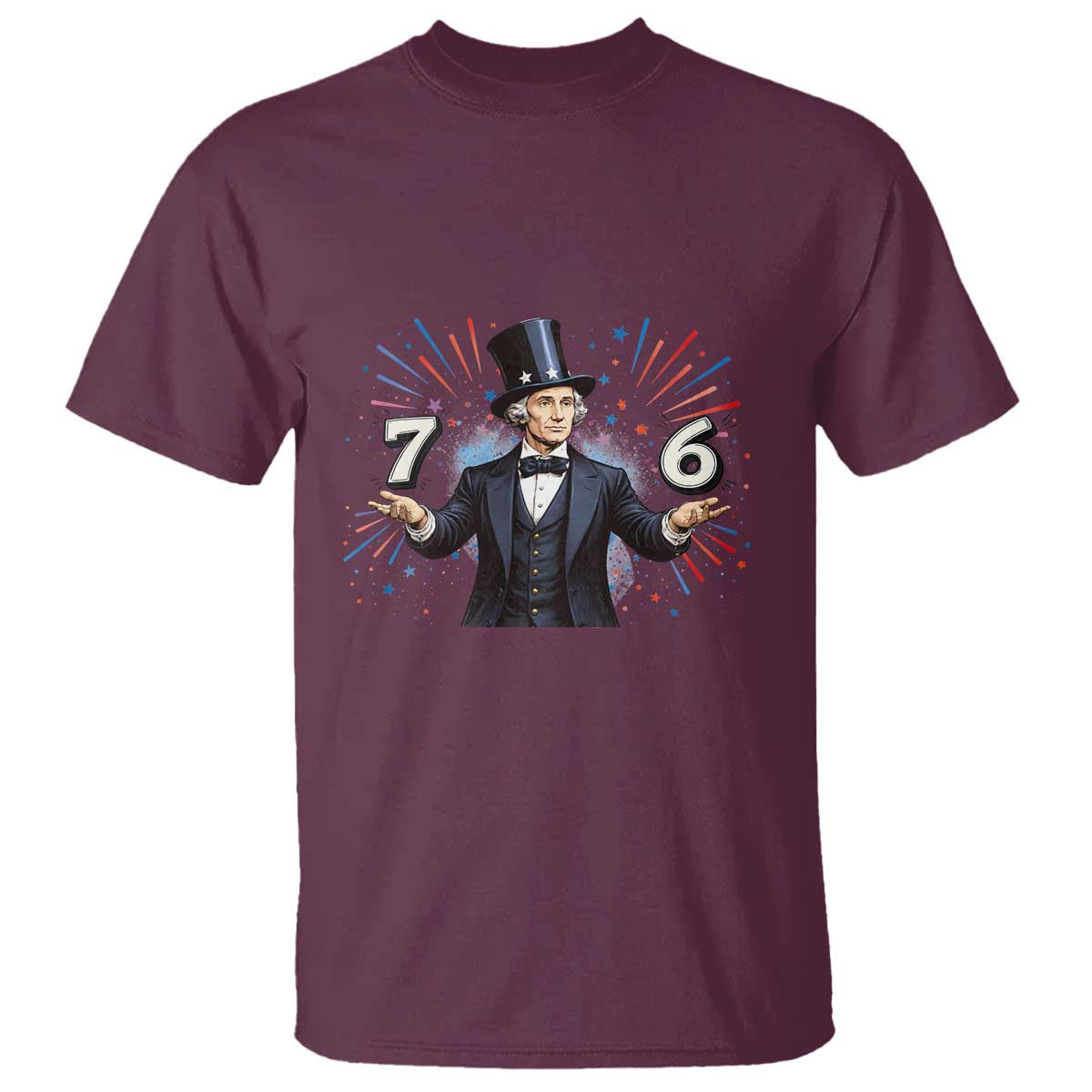 Abraham Lincoln Quote T Shirt American History Presidents Day TS14 Maroon Print Your Wear