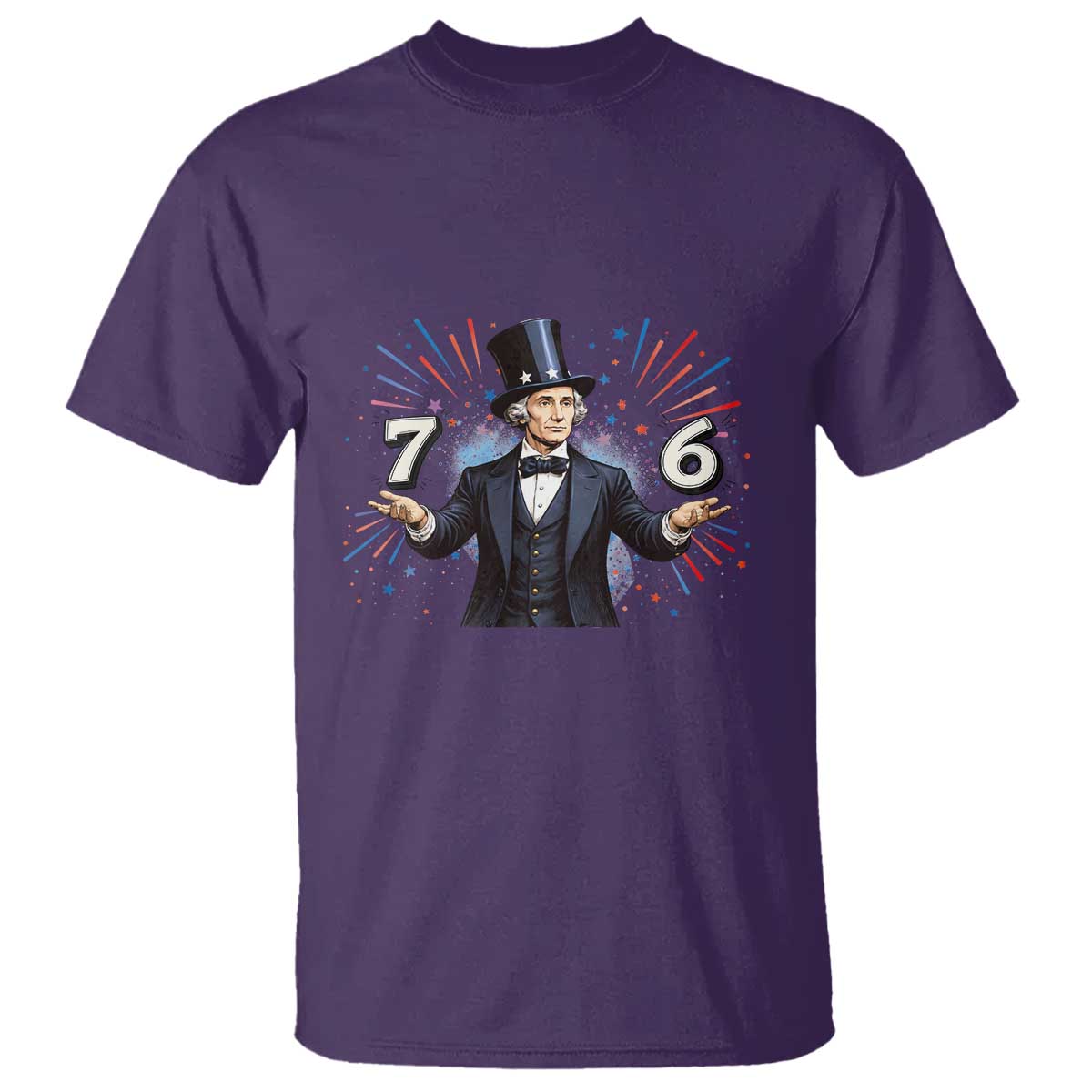 Abraham Lincoln Quote T Shirt American History Presidents Day TS14 Purple Print Your Wear