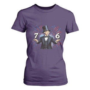 Abraham Lincoln Quote T Shirt For Women American History Presidents Day TS14 Purple Print Your Wear