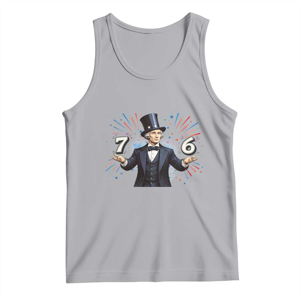 Abraham Lincoln Quote Tank Top American History Presidents Day TS14 Athletic Heather Print Your Wear