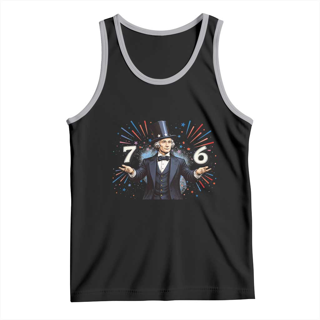 Abraham Lincoln Quote Tank Top American History Presidents Day TS14 Black Athletic Heather Print Your Wear