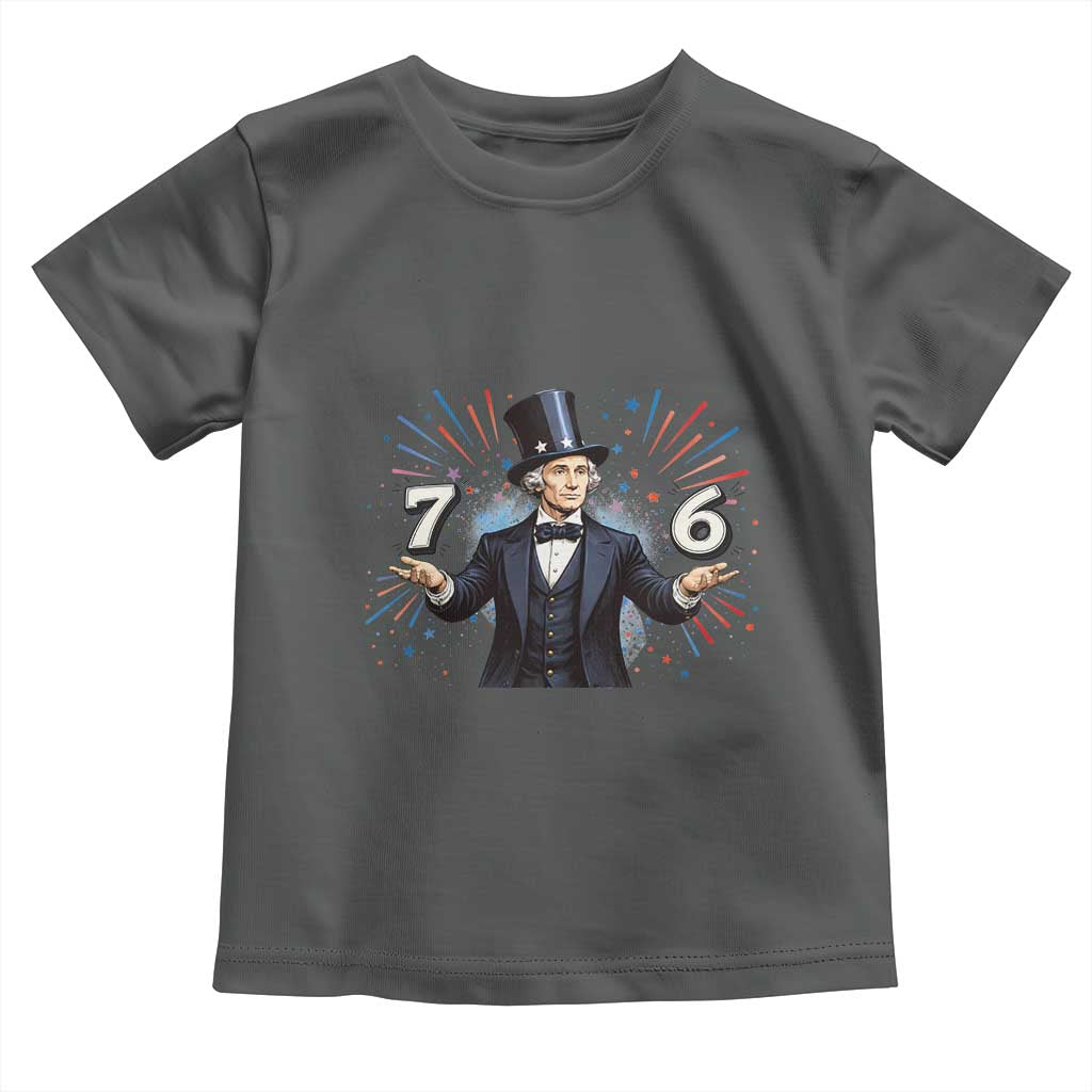 Abraham Lincoln Quote Toddler T Shirt American History Presidents Day TS14 Dark Heather Print Your Wear