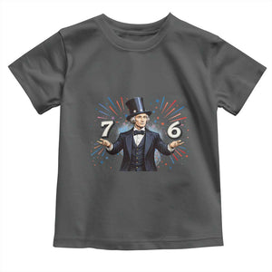 Abraham Lincoln Quote Toddler T Shirt American History Presidents Day TS14 Dark Heather Print Your Wear