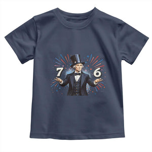 Abraham Lincoln Quote Toddler T Shirt American History Presidents Day TS14 Navy Print Your Wear