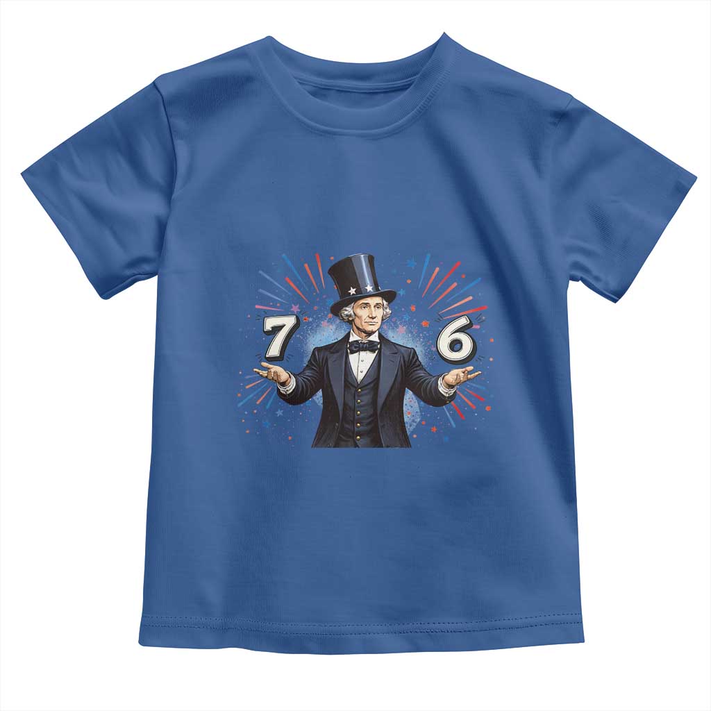 Abraham Lincoln Quote Toddler T Shirt American History Presidents Day TS14 Royal Blue Print Your Wear